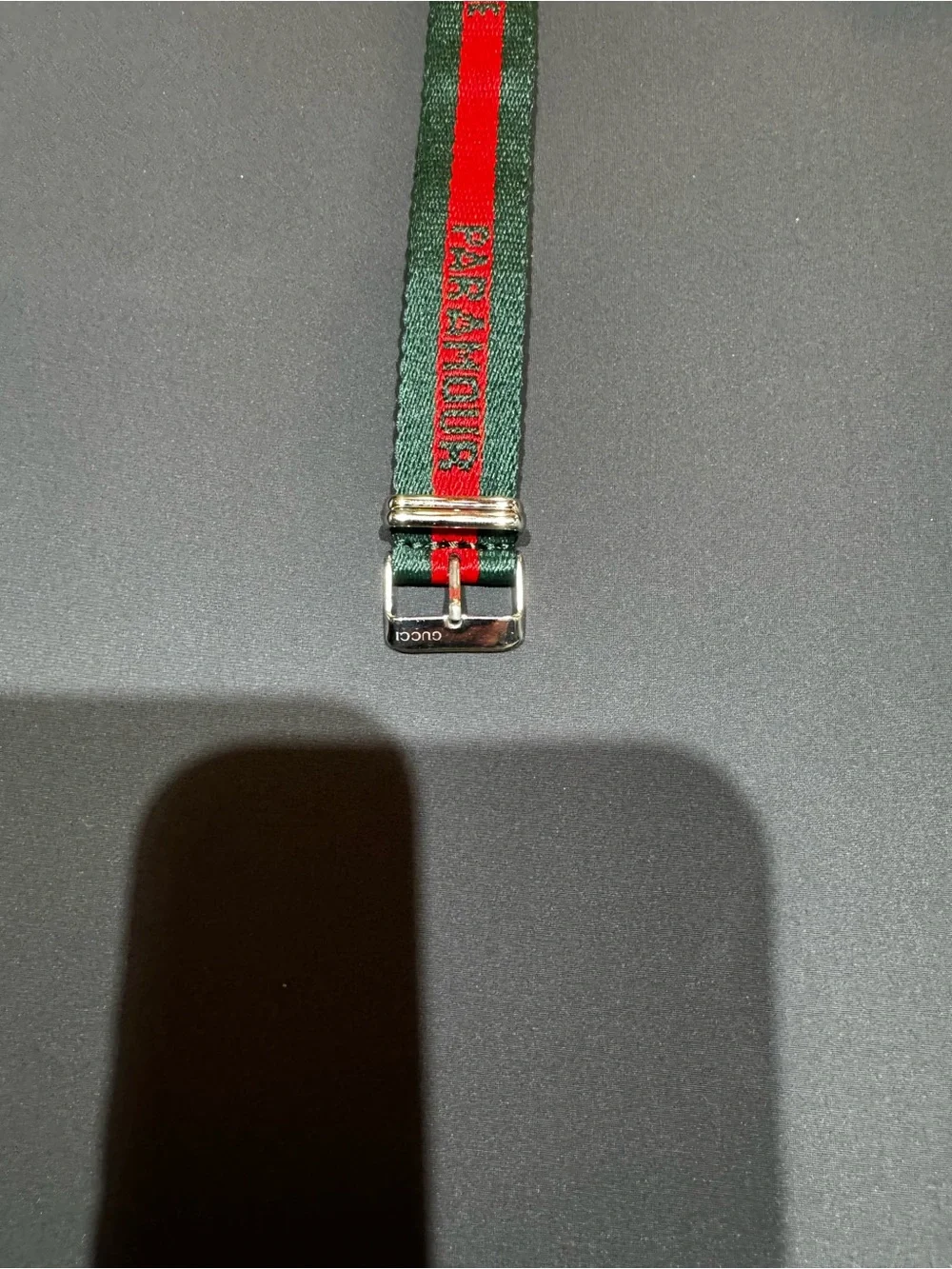 Gucci G-Timeless Bee Web Stripe Swiss Made Watch w/ Box